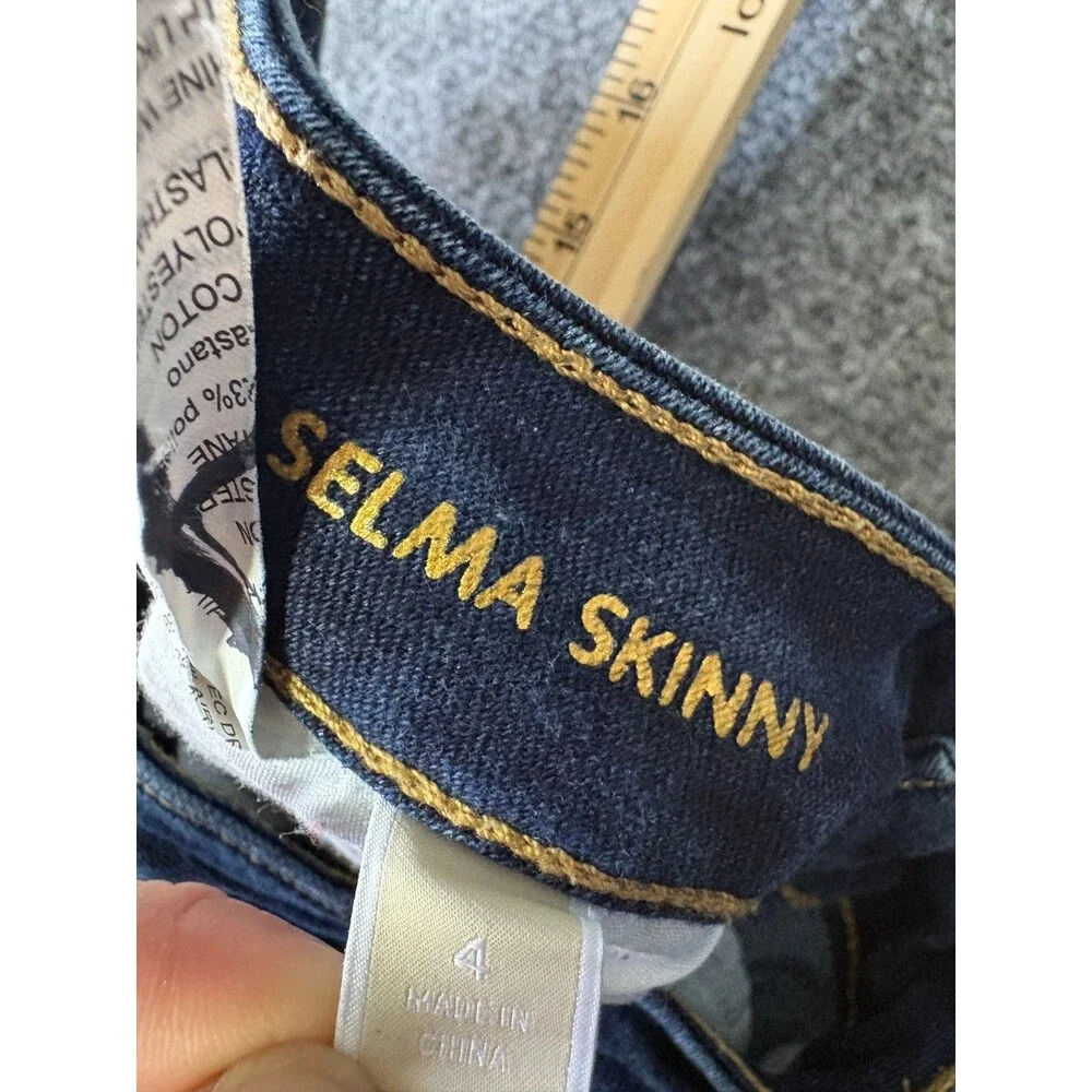MICHAEL KORS Selma Skinny Jeans Women's Size 4 Dark Wash